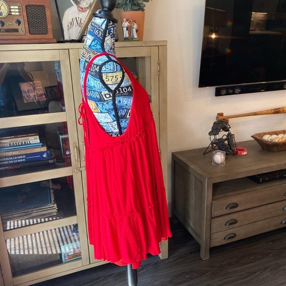 SHEIN Red Summer dress size Large - Picture 2 of 4